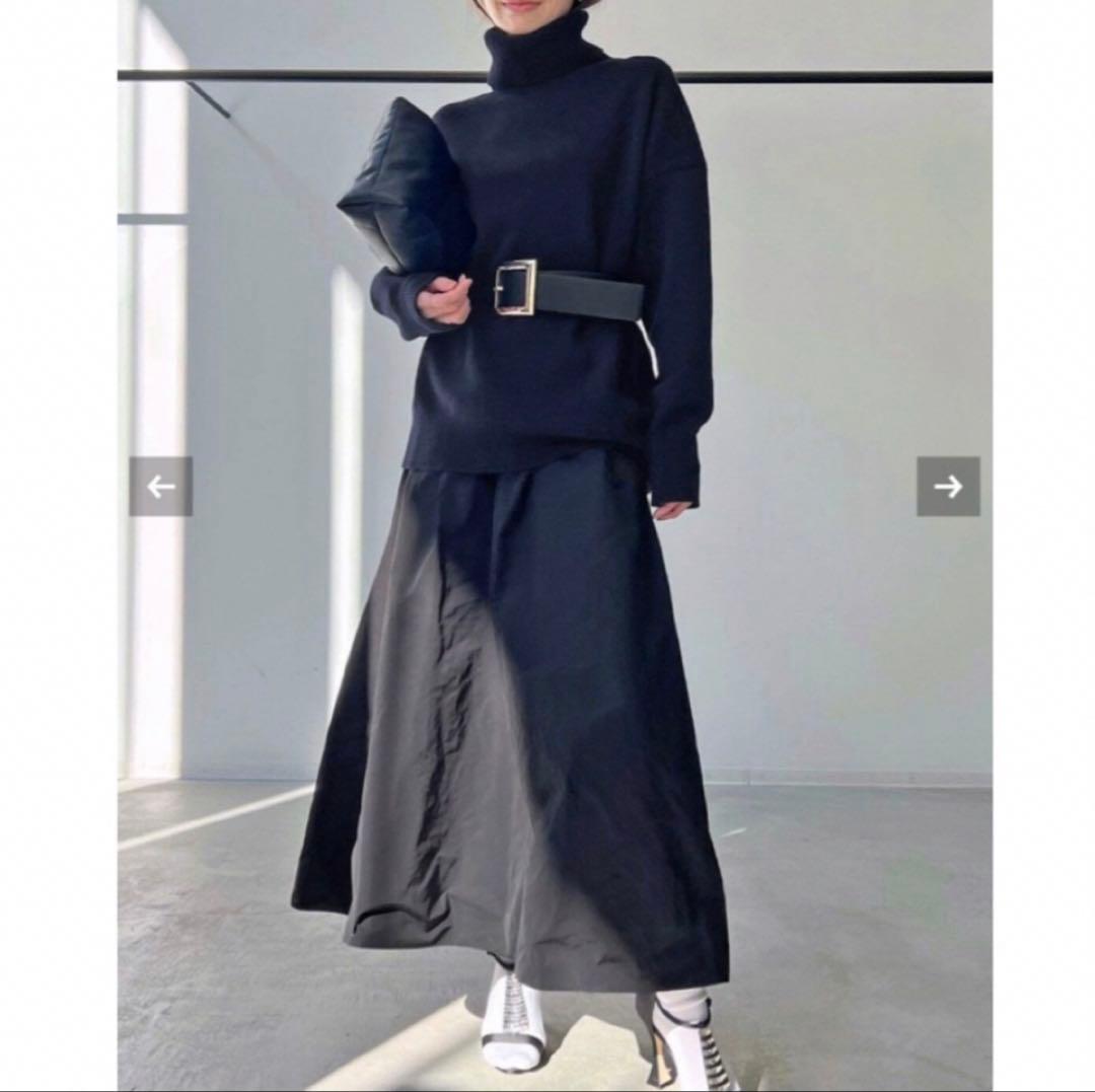 美品✨L'Appartement アパルトモン　ボリュームフレアスカートS 34