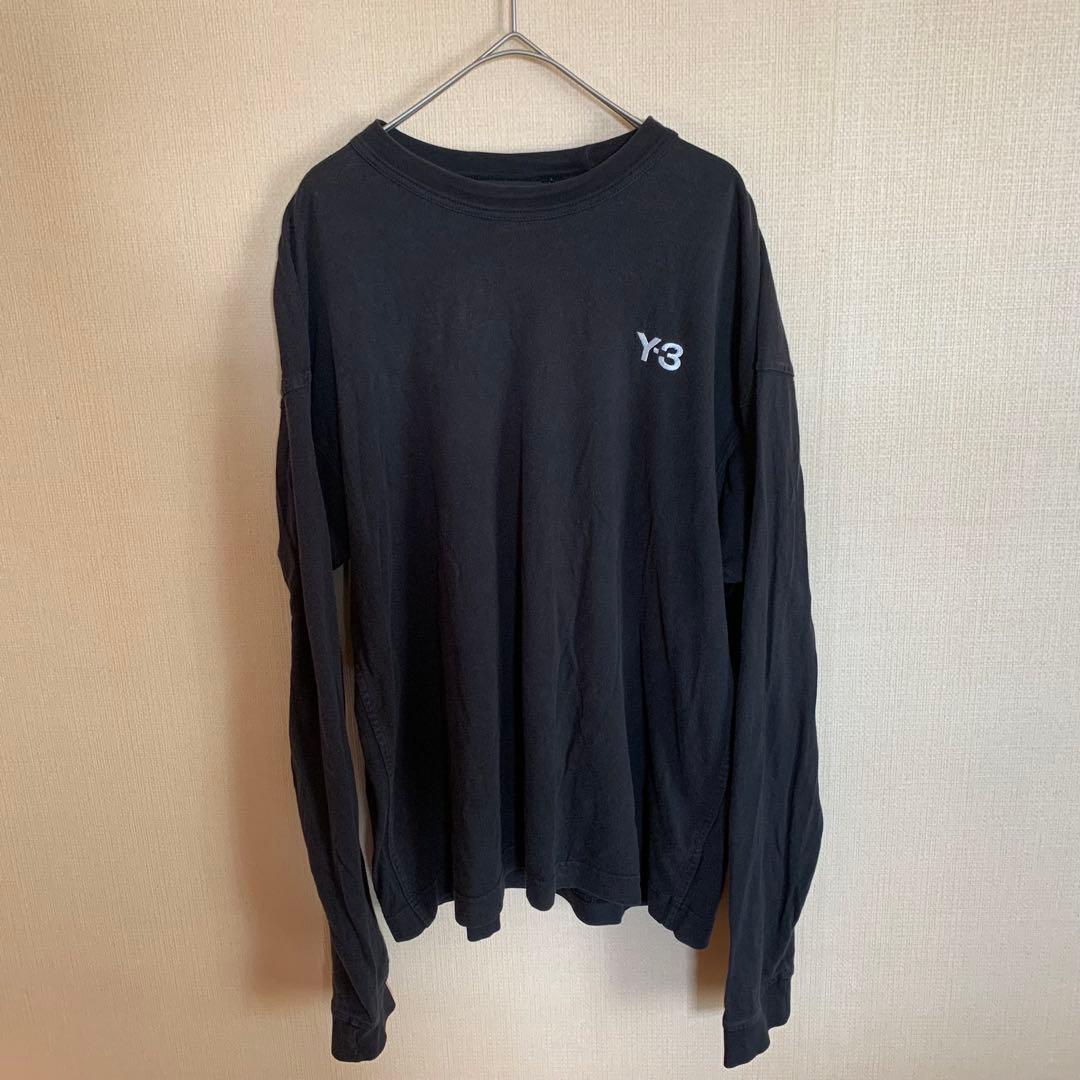 【超希少】ワイスリー adidas コラボ プリントロゴ 飲屋街 ロンT Ｌ