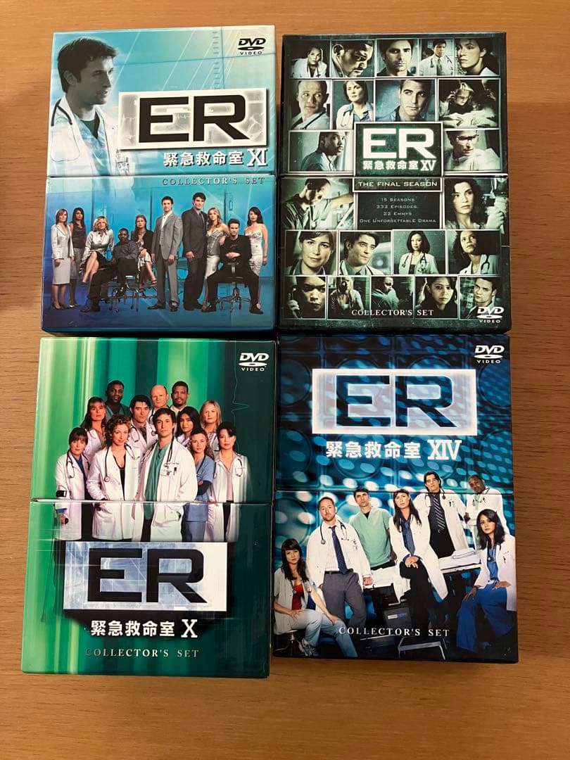 ER コレクターズセット シーズンX XI XIV XV