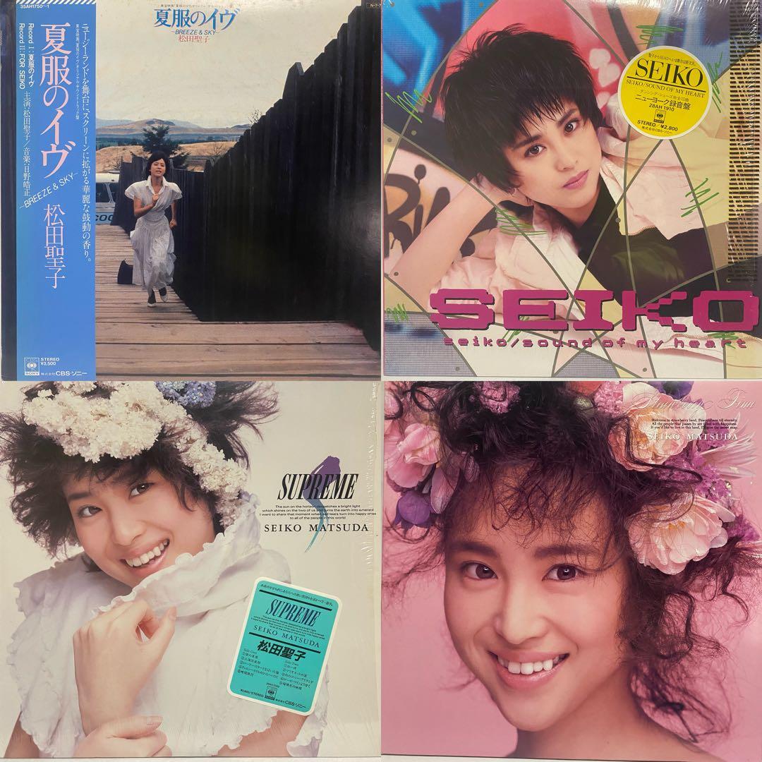 松田聖子 レコード 27枚セット おまけ付　シティポップ まとめ売り 昭和レトロ