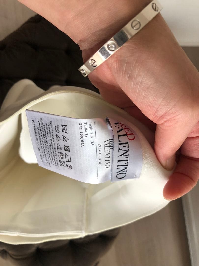 VALENTINO レッドバレンティーノ スカラップフリルスコート★キュロット