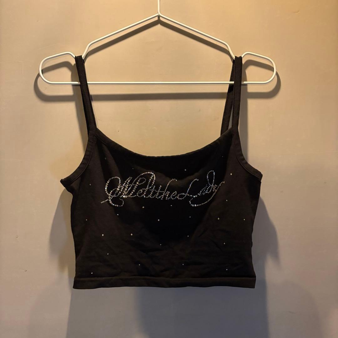 トップス melt the lady logo gradation camisole