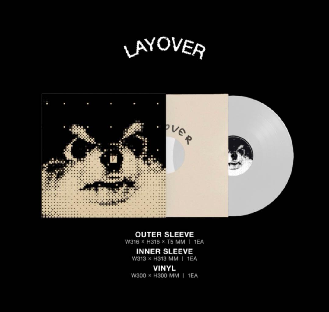 【新品未開封】BTS V 'Layover' アナログ盤　レコード