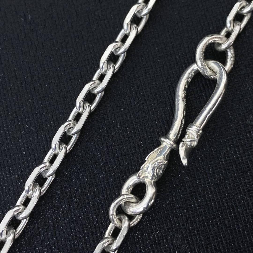 FIRST ARROW'S シルバー アローフック チェーンネックレス 49cm