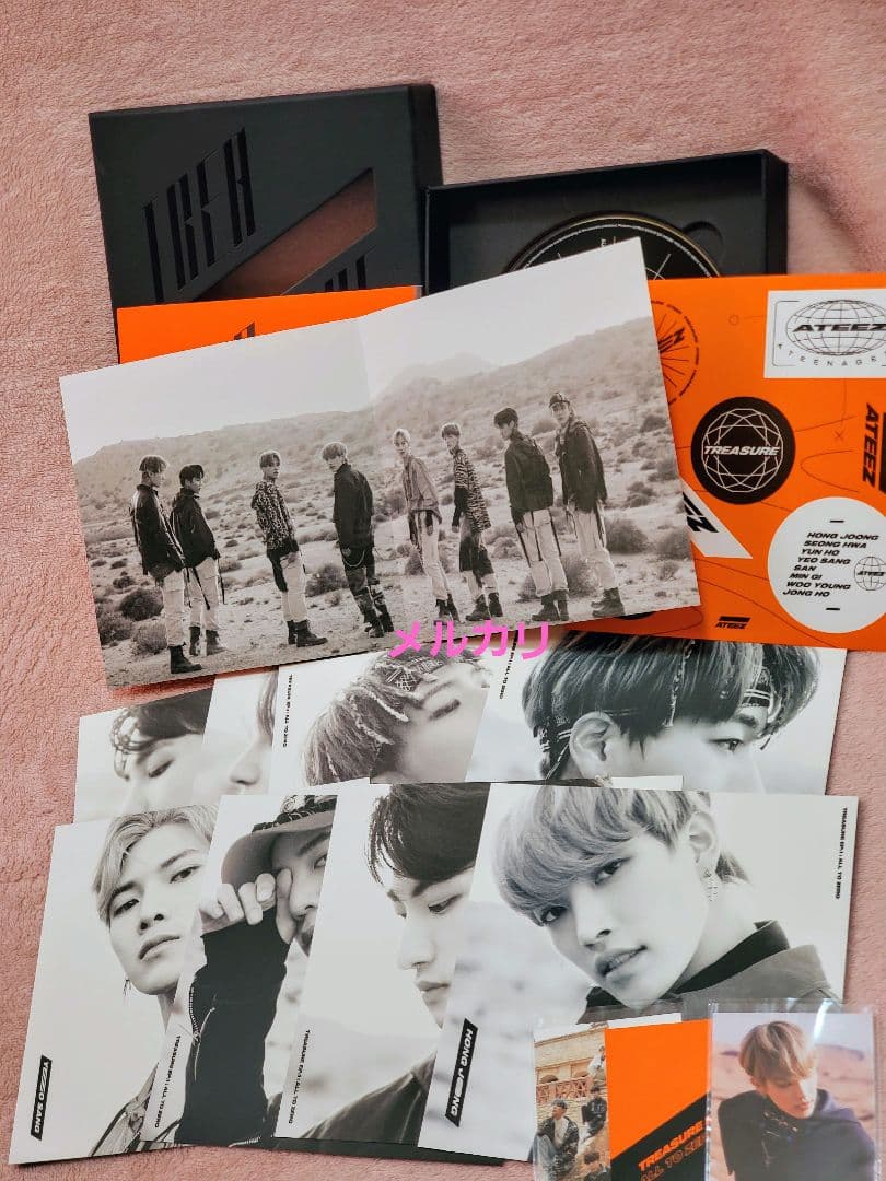ateez treasure ep.1 all to zero アルバム トレカ