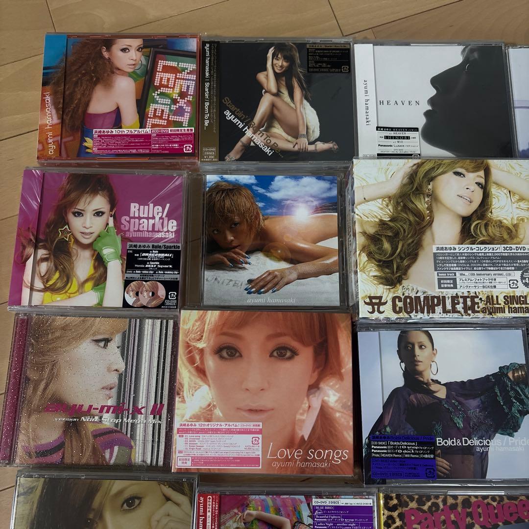 浜崎あゆみ　CDアルバムまとめ売り