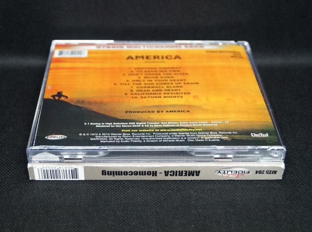 【中古SACD】アメリカ「ホームカミング」Audio Fidelity 希少廃盤