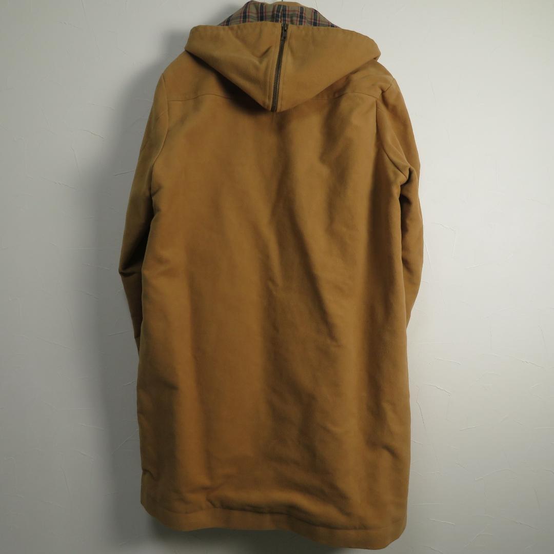 MONTGOMERY ダッフルコート キャメル M 英国製 綿100 牛革トグル