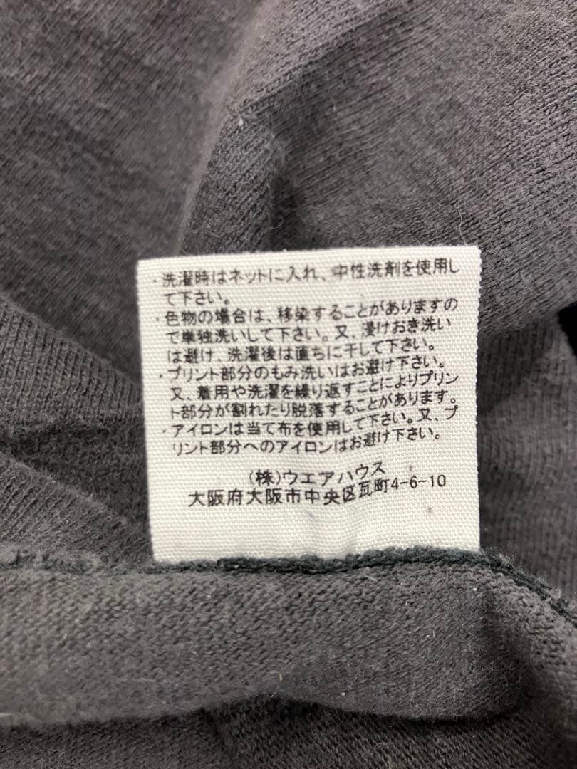 WAREHOUSE/ウエアハウス 4063 7分袖フットボールTシャツNAVY