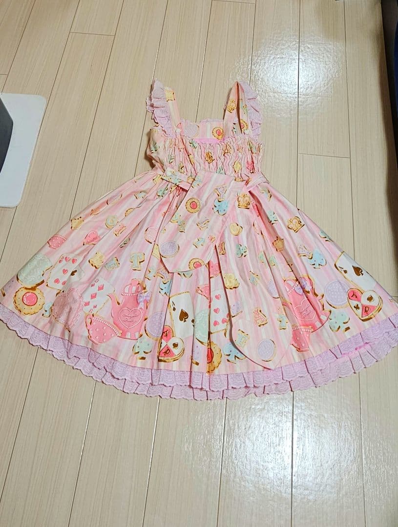 AngelicPretty クッキー柄 ジャンパースカート