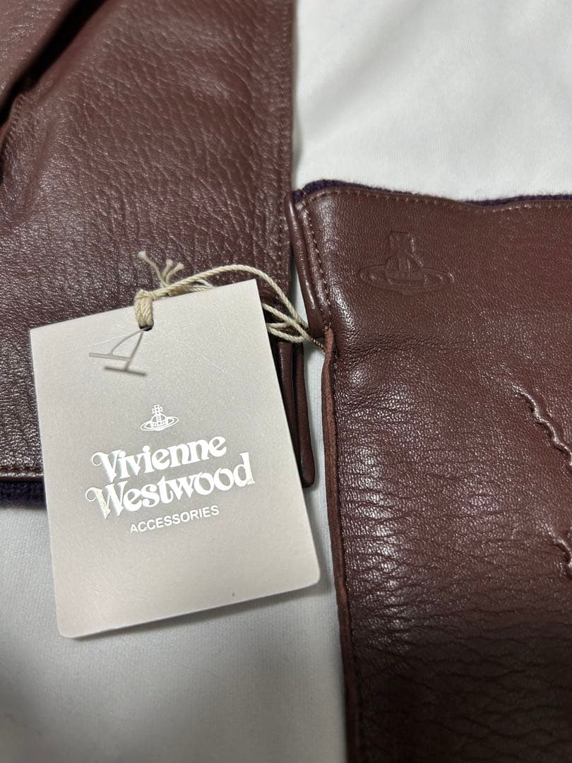 新品　正規品　Vivienne Westwood 本革 手袋　ユニセックス