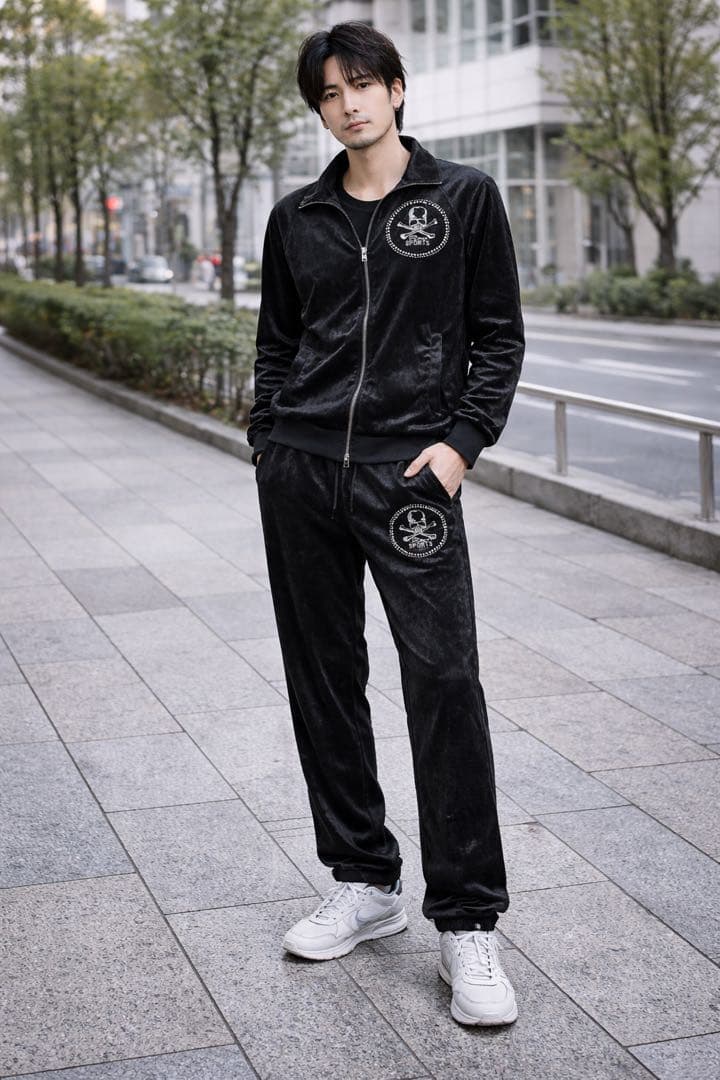 【上下セット】Roen スカル セットアップ ジャージ Mサイズ