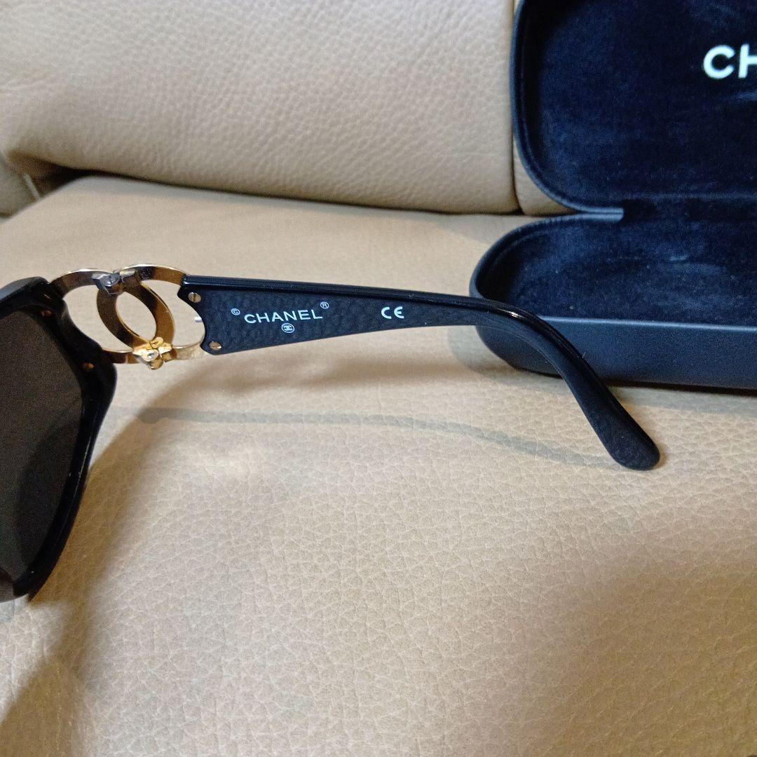 CHANEL　シャネル　ココマーク　サングラス　ケース付き