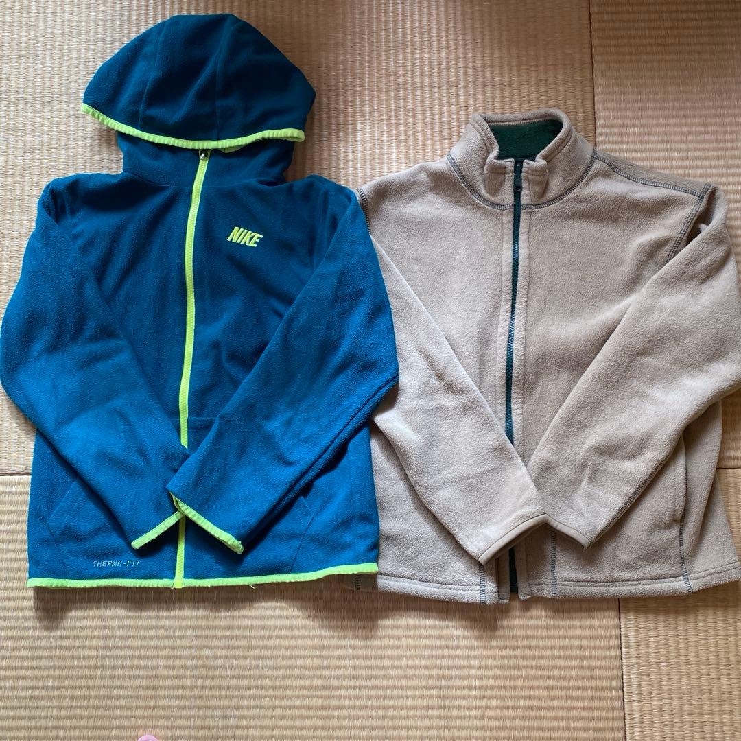 150サイズ男の子　まとめ売り　11点セット パーカーフリースパンツNIKE他