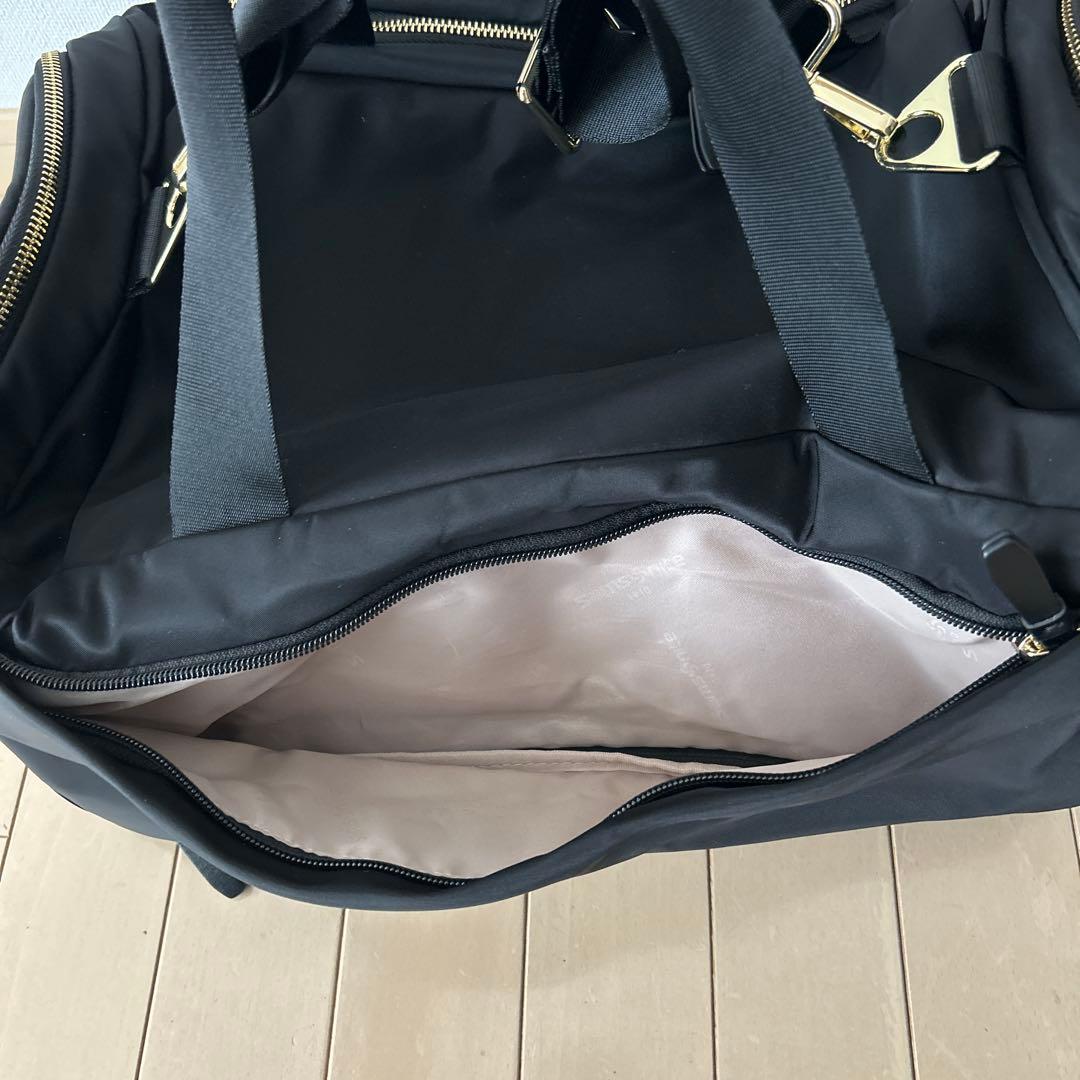 サムソナイト　ボストンバッグ　ブラック　samsonite