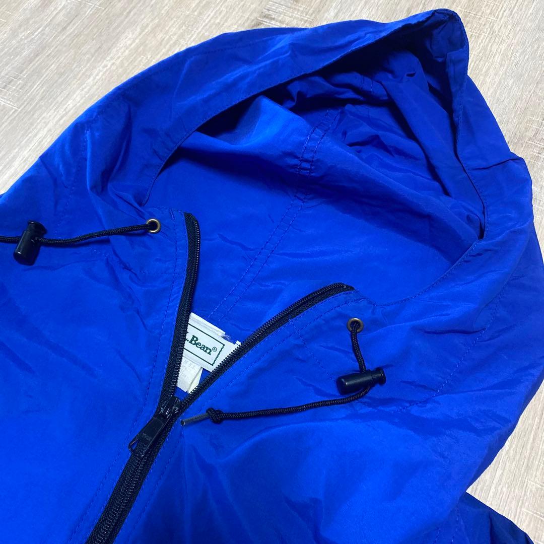 【90s】L.L.Bean アノラックパーカー L ブルー ヴィンテージ