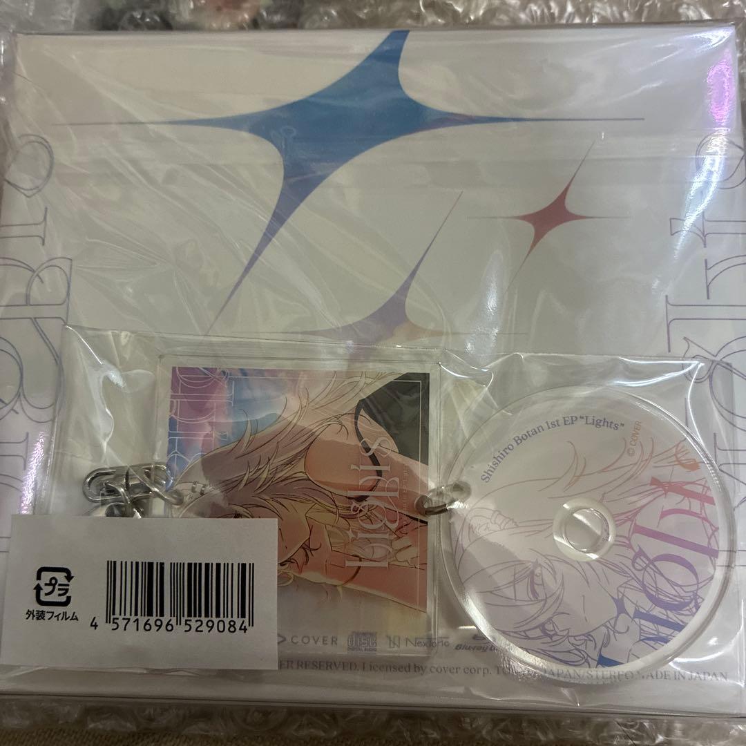 獅白ぼたん 1st EP 『Lights』 豪華盤 ホロライブ CD サイン付き