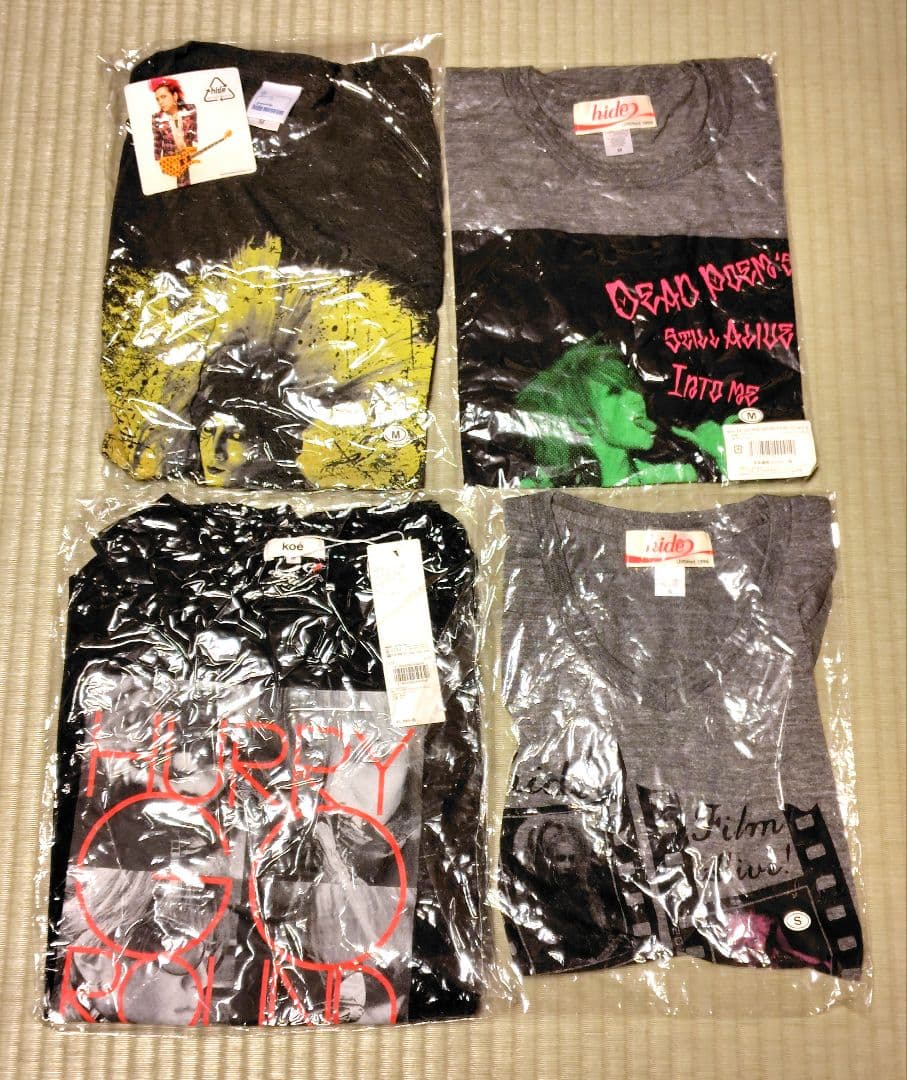 【新品 未使用】hideTシャツ 12枚セット (М)
