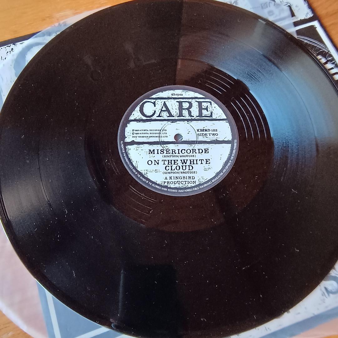 洋楽 UK 1st issue \"Flaming Sword/CARE\"