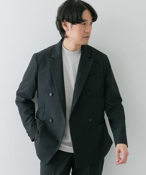 高級★未使用級◎URBAN　RESEARCH　テーラードジャケット　紺　S