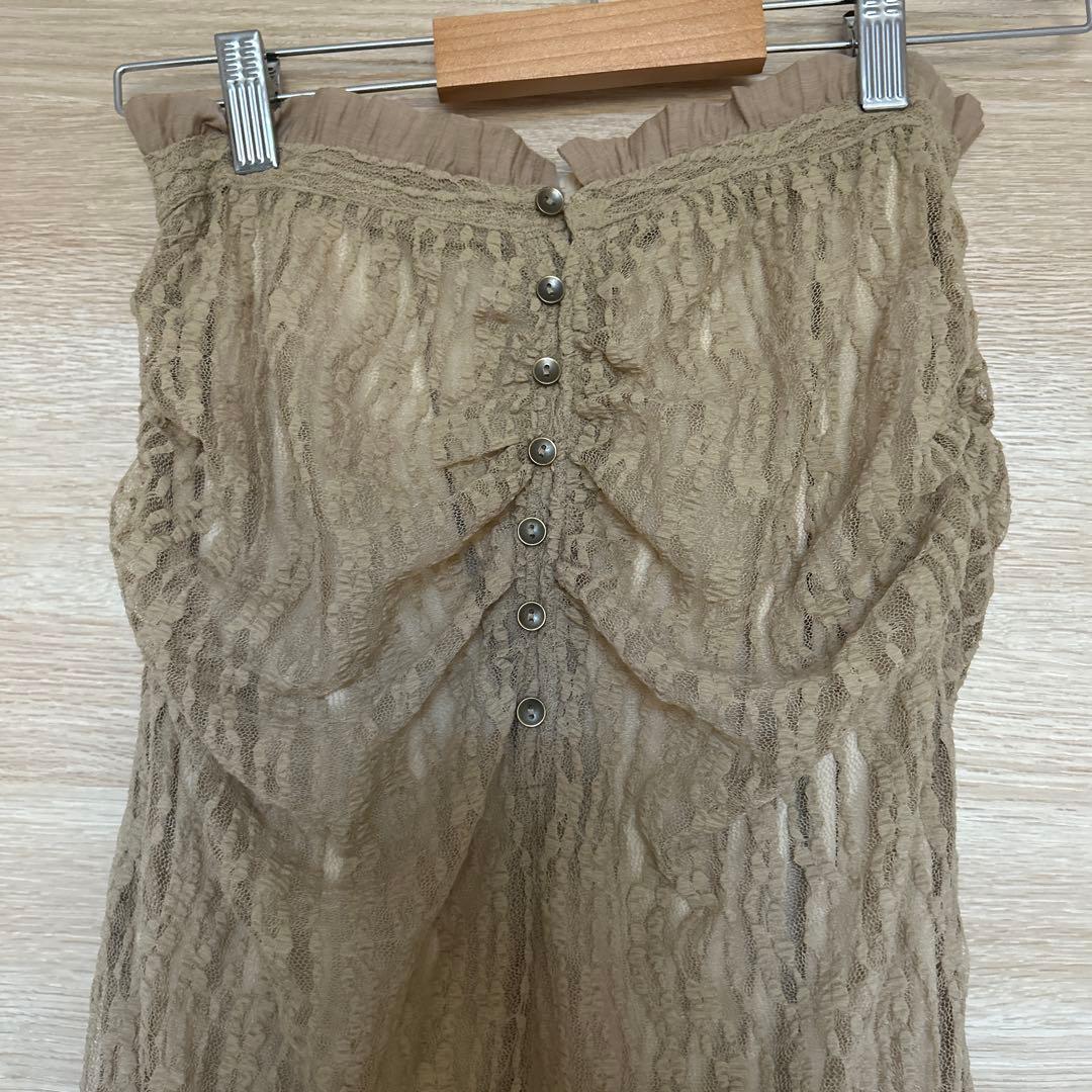 スカート Eaphi TULLE LACE SKIRT