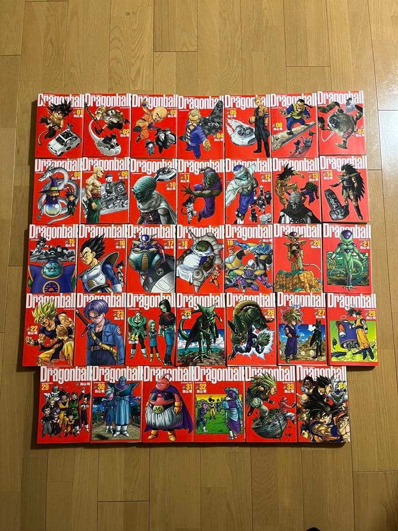 ドラゴンボール 完全版 全34巻 セット 全巻 完結 鳥山明