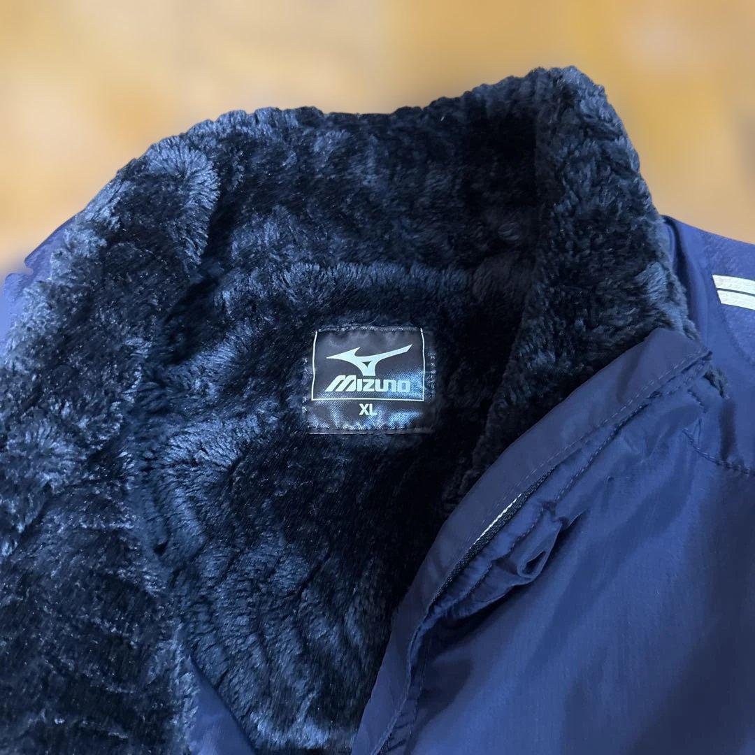 Mizuno ネイビー ウインドブレーカー ウォーマー 上下セット XL