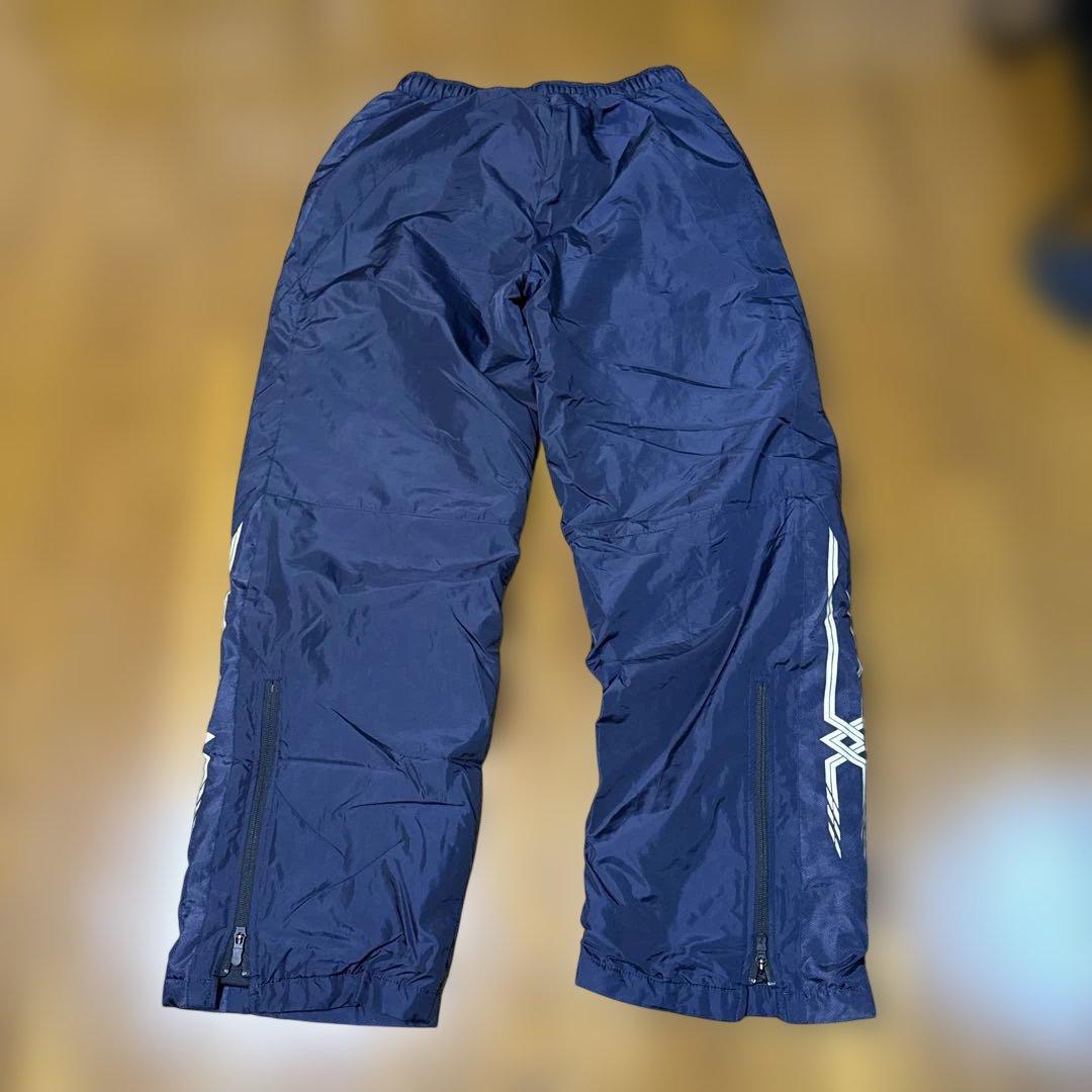 Mizuno ネイビー ウインドブレーカー ウォーマー 上下セット XL