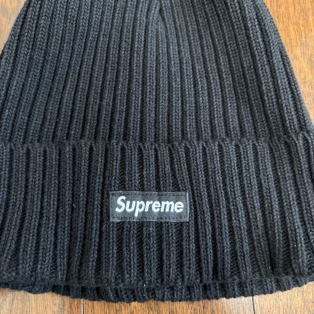 Supreme Beanie ビーニー ニットキャップ スモールボックス 黒