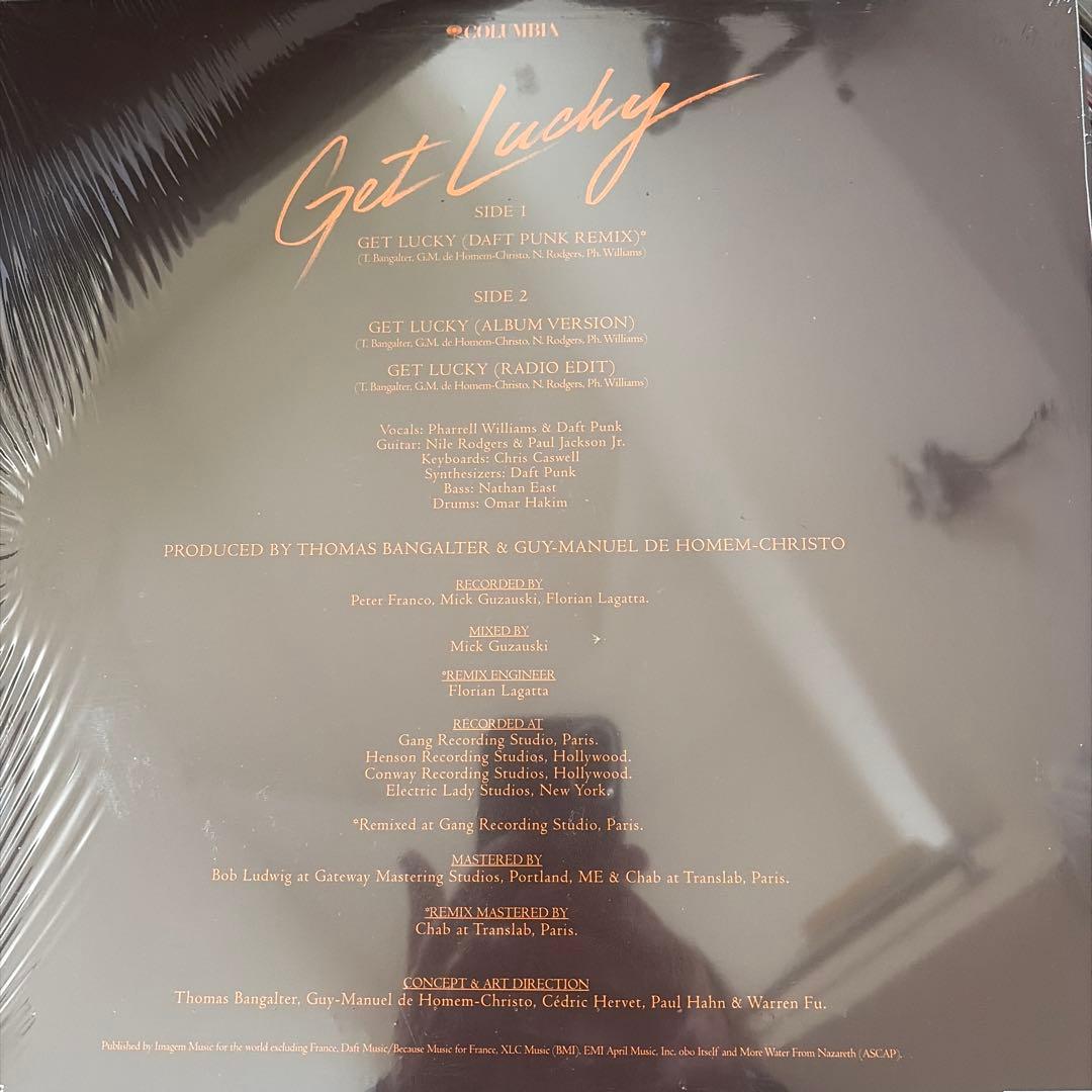 Get Lucky (Daft Punk Remix) 12インチレコード