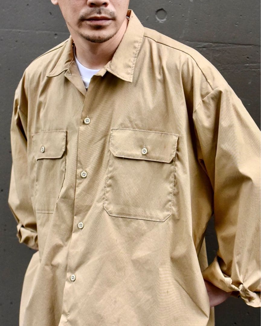未使用 SSZ BEAMS AH.H 20aw WORK SHIRTワークシャツ
