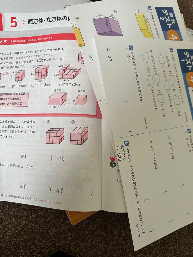 全家研　ポピー　小学5年生　1年間分