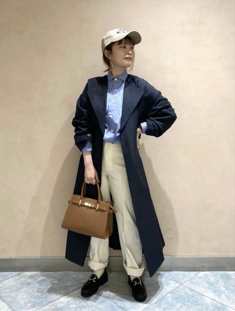 ナッツ　Spick & Span C/Cu ノーカラートレンチコート