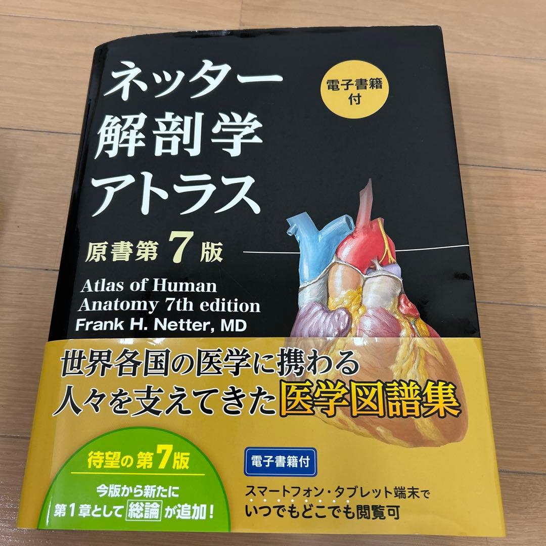 ネッター解剖学アトラス[本のみ](原書第7版)