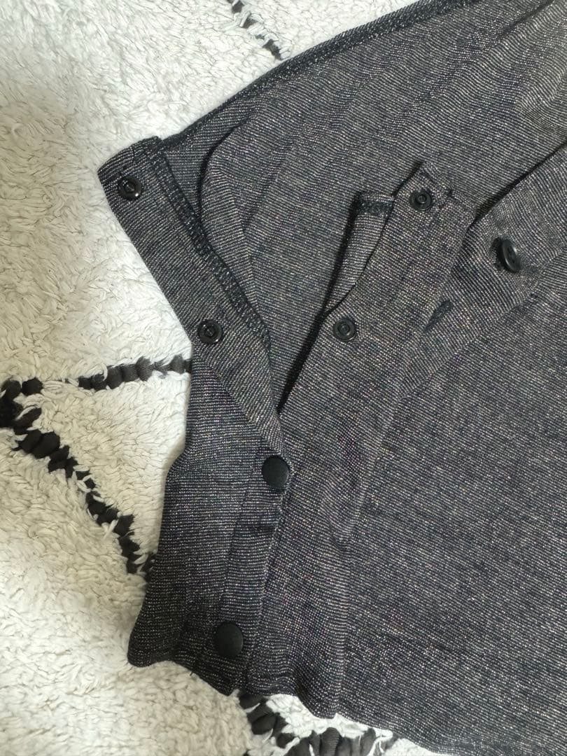 【1度使用】【送料込み】zoe tie tops black & gold