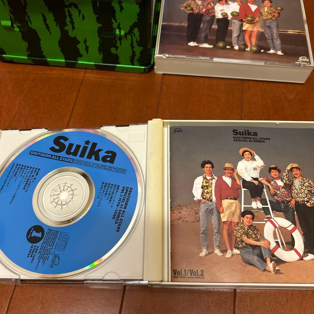 初回限定版　サザンオールスターズ　 スイカ缶とスイカCD