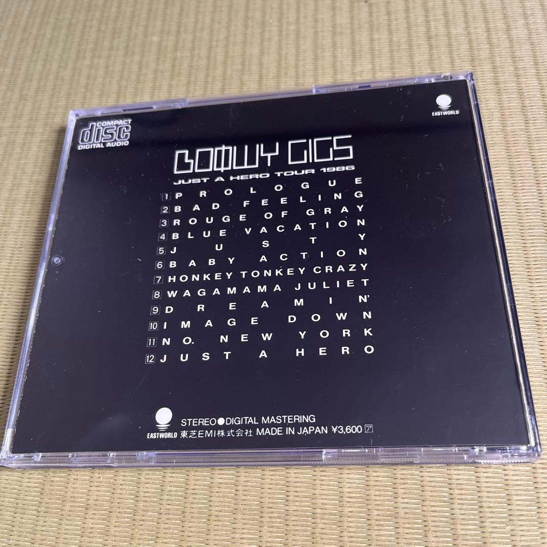 【限定盤】BOOWY GIGS JUST A HERO TOUR 1986 ②