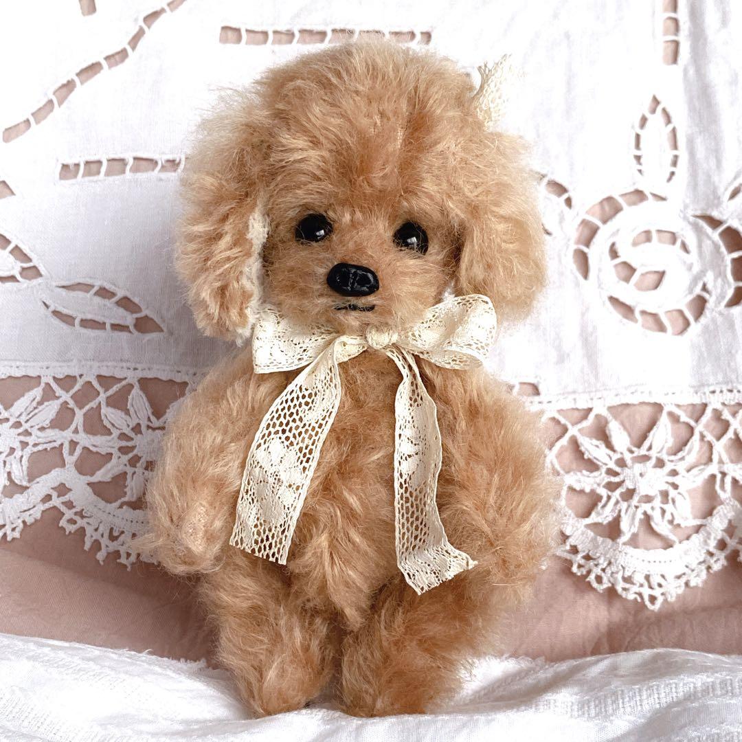 テディベア ハンドメイド 作家 ai bear トイプードル 犬 16㎝ わんこ