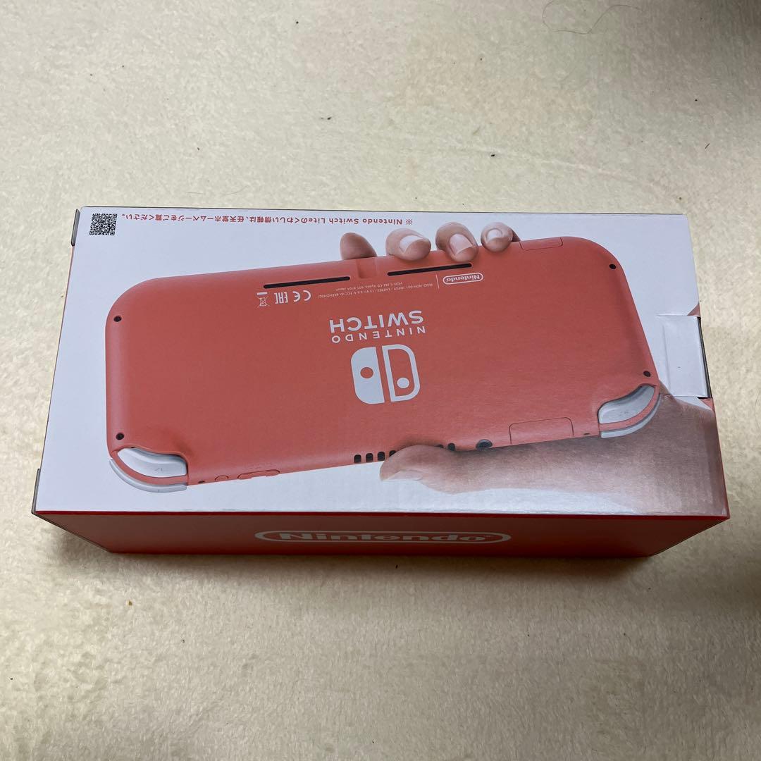 Nintendo Switch Lite オレンジ！　ピンクに見える