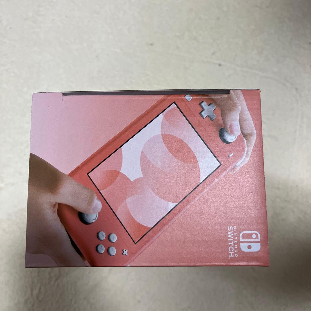 Nintendo Switch Lite オレンジ！　ピンクに見える