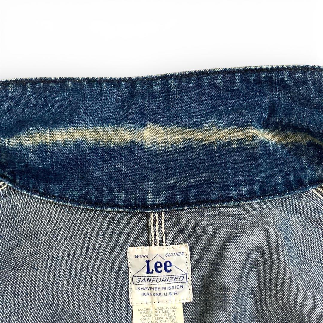 Lee 91-J ハウスタグ 加工 デニムカバーオール 復刻 L