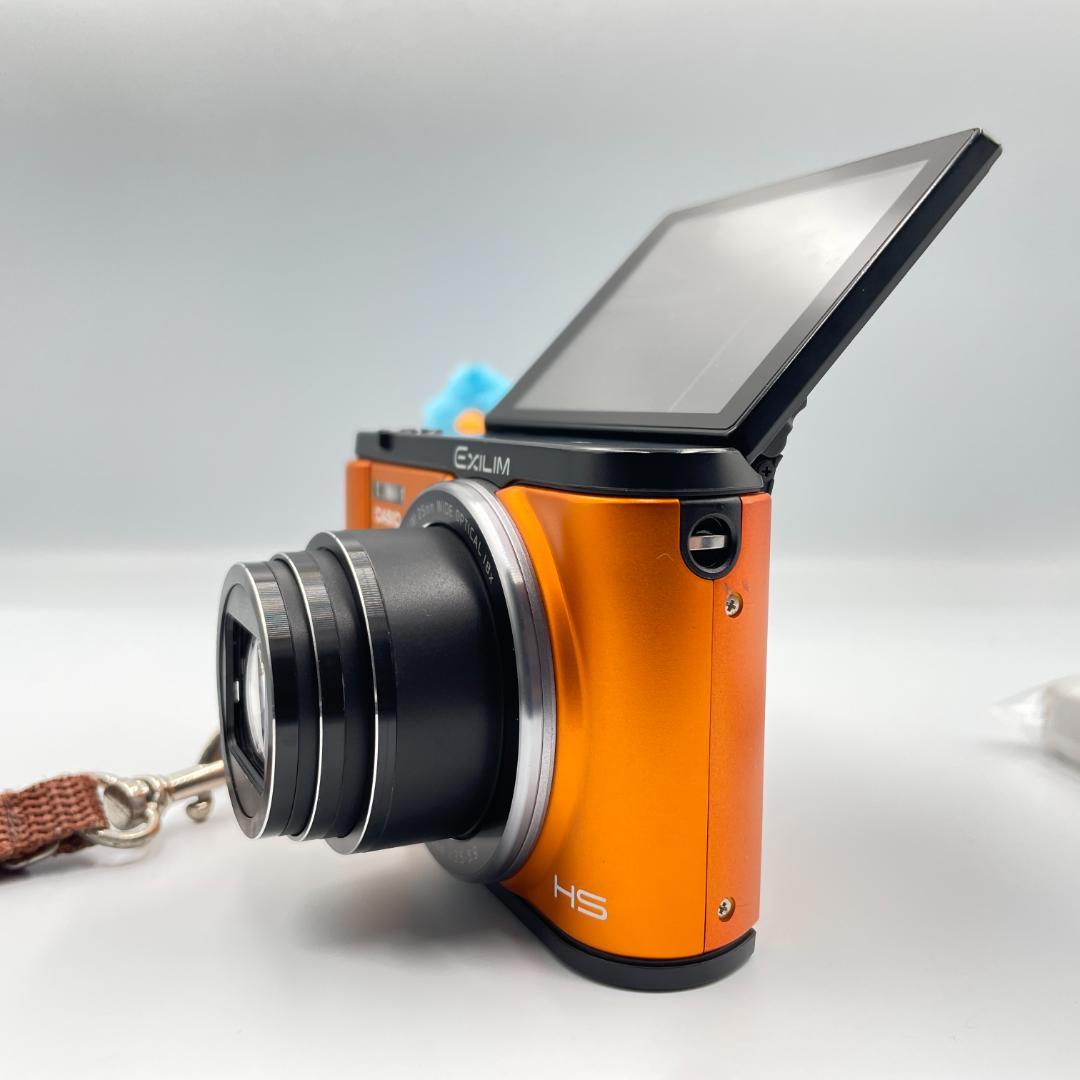 【動作品】CASIO EXILIM EX-ZR1600 ORANGE
