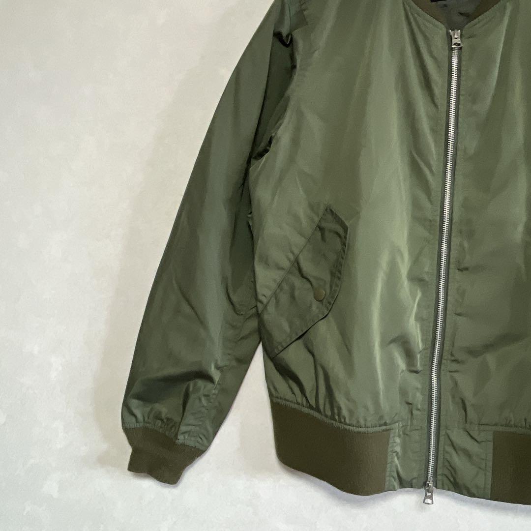 アルファインダストリーズ　M 極美品　フライトジャケット　MA-1 薄手