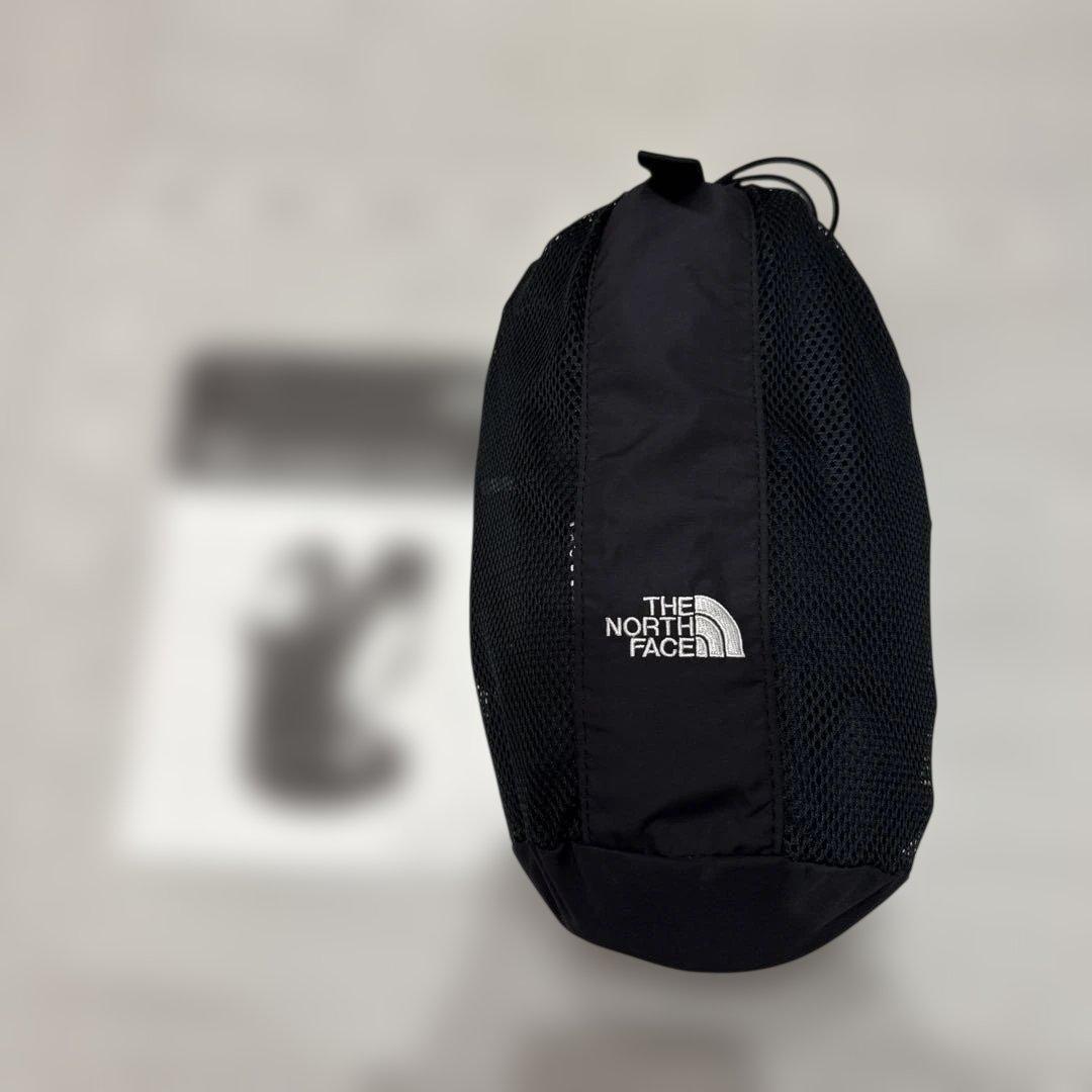 【超美品】THE NORTH FACE ノースフェイスメッシュ収納袋 ブラック