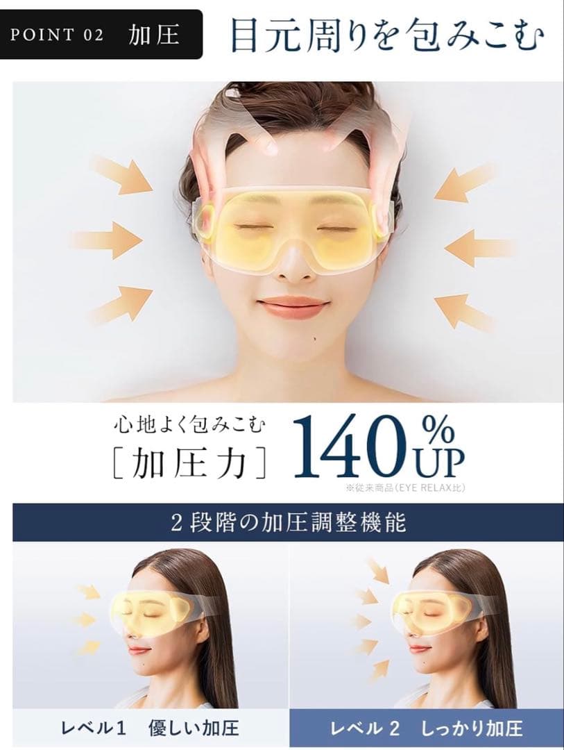 【新品未開封】NIPLUX EMS EYE RELAX目元エステホットアイマスク