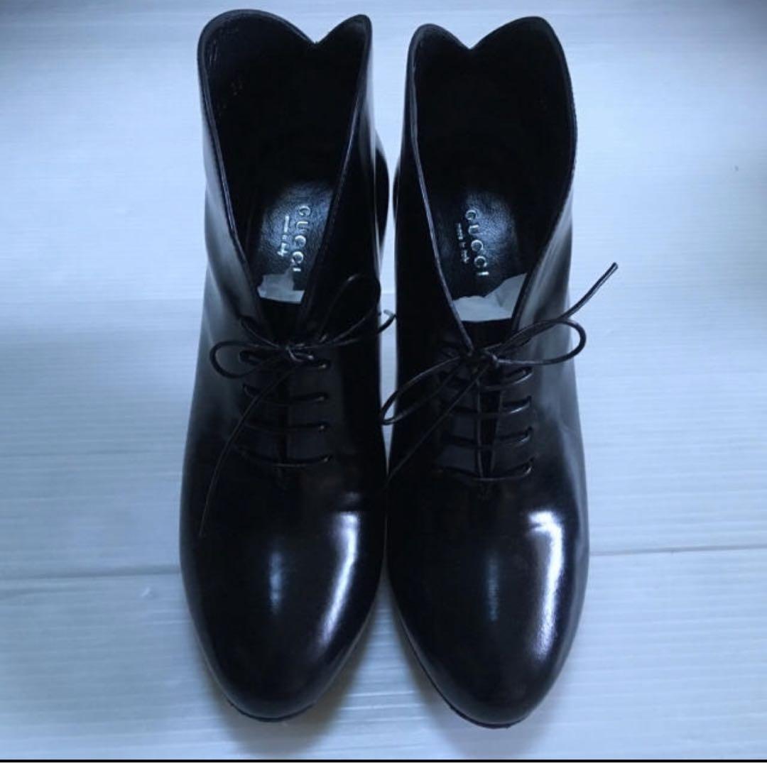 【GUCCI】グッチ ショートブーツ 36 日本サイズ23.5