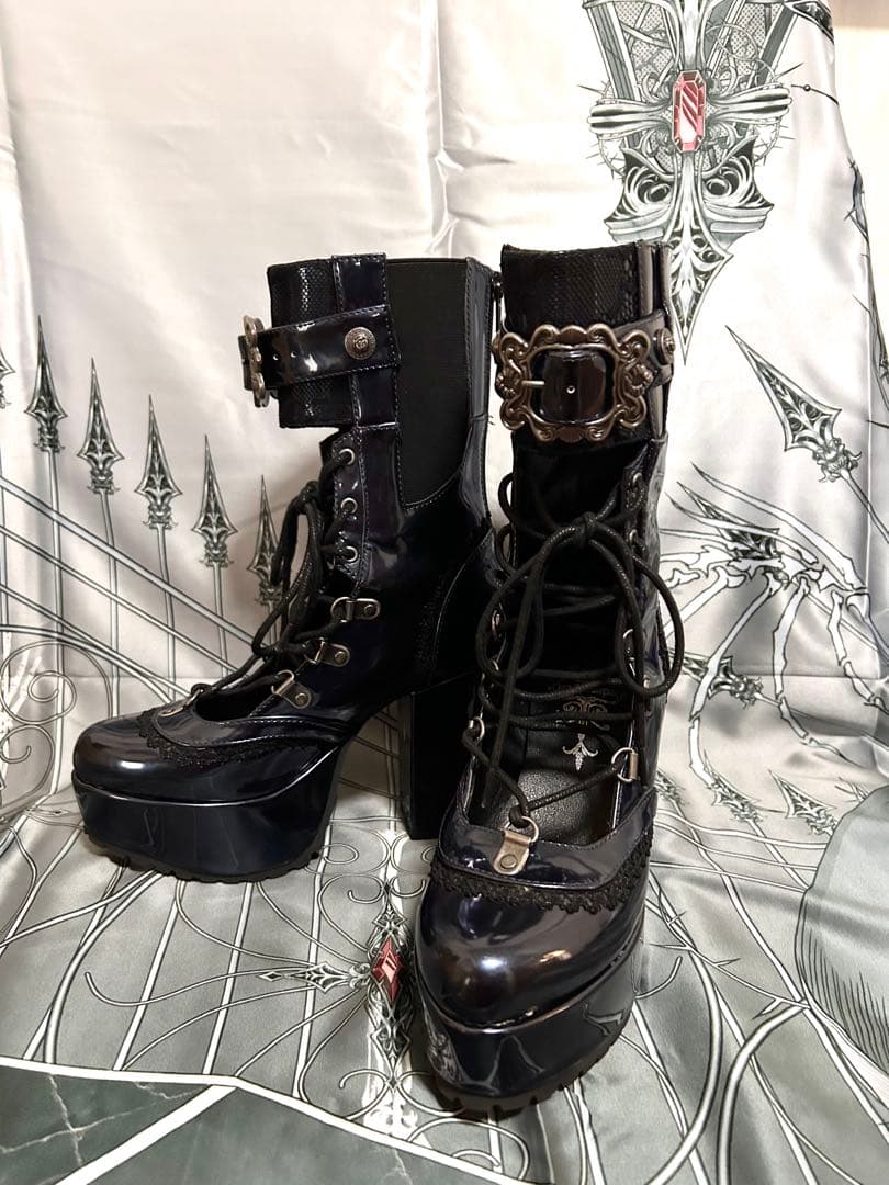 OZZON 魔女歌レースブーツ