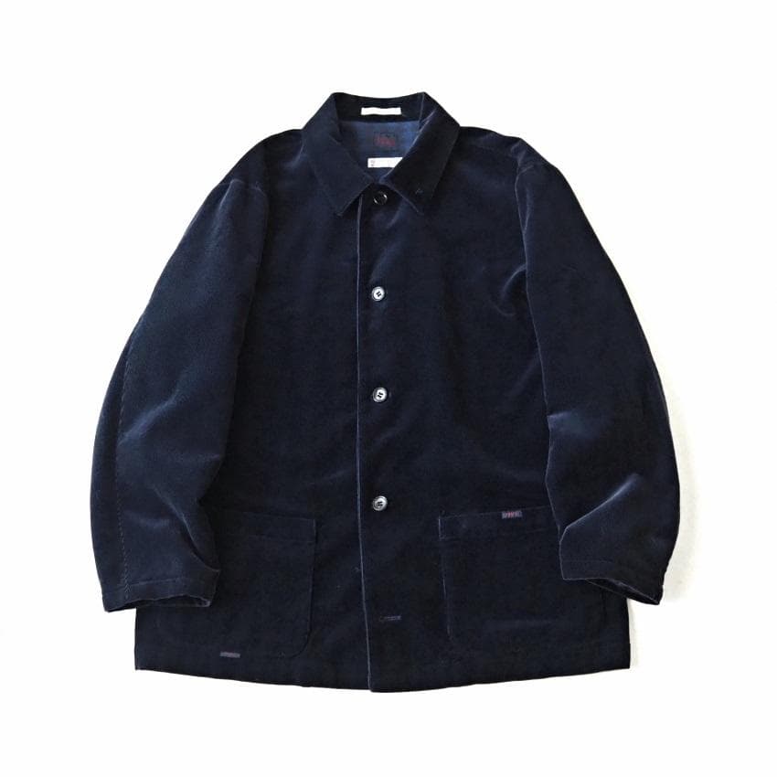 Papas パパス コーデュロイ カバーオール 52 LL ネイビー