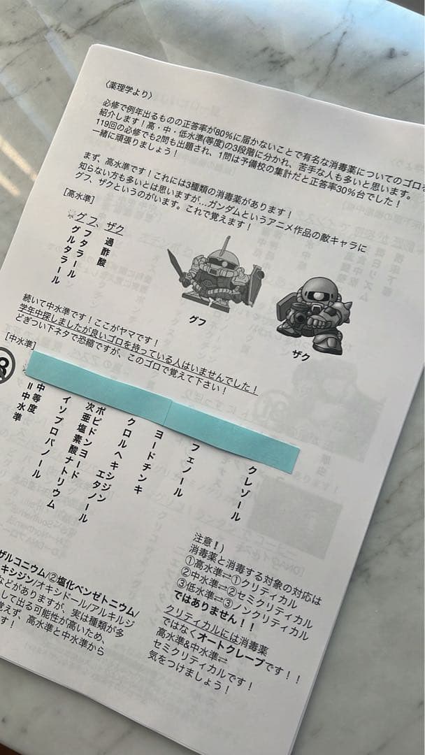 【u】120回歯科医師国家試験合否を決める重要資料