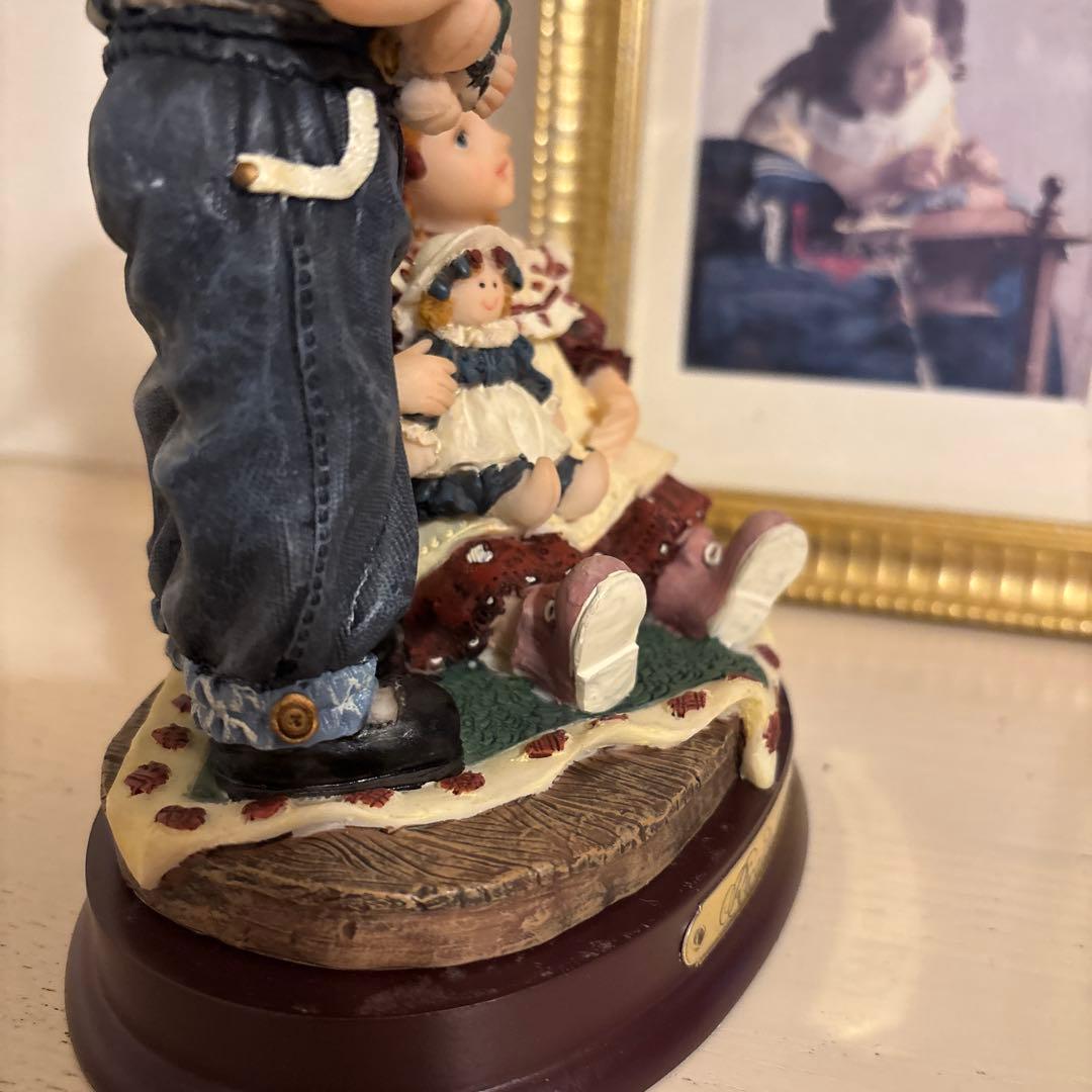 ㉜希少　Ricardo Shermani 作品　陶器人形